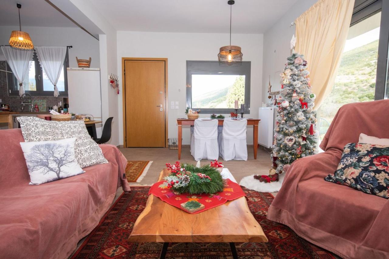 Stellas Guesthouse Near Arachova Stírion Eksteriør billede