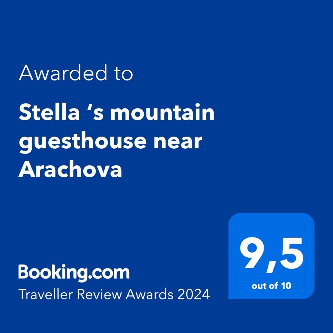 Stellas Guesthouse Near Arachova Stírion Eksteriør billede